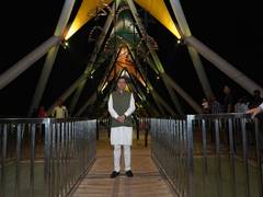
      
      CM Dhami visit Ahmedabad’s ‘Atal Foot Over Bridge’
      
      