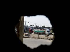 
      
      Defence Ministry body COGAT says 61 trucks of humanitarian aid
      
      