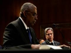 
      
      Austin, Blinken urge joint passage of Israel, Ukraine funding
      
      