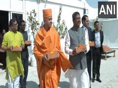 
      
      Dharmendra Pradhan visits BAPS Hindu Mandir in Abu Dhabi
      
      