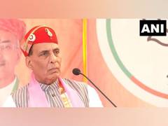 
      
      Rajnath takes dig at Congress over infighting in Rajasthan
      
      