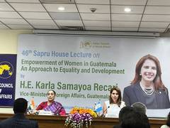 
      
      Guatemalan Ambassador hails India's Women's Reservation Bill
      
      