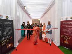 
      
      President Murmu inaugurates art exhibition in Delhi
      
      