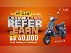 
      
      3-in-1 Diwali Bonanza with PURE EV Vehicle Exchange Program
      
      