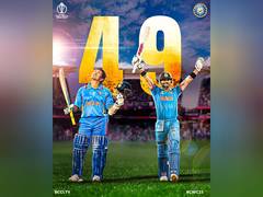 
      
      Virat Kohli equals Sachin Tendulkar's record of most ODI ton
      
      