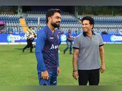 
      
      Sachin meets Afghanistan team ahead of Australia clash
      
      