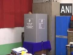 
      
      Mizoram Congress chief Lalsawta casts his vote as polling begins
      
      