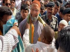 
      
      Asaduddin Owaisi starts door-to-door campaign in Hyderabad ahead
      
      