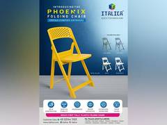 
      
      ITALICA Unveils India's First Fully Plastic Folding Chair
      
      