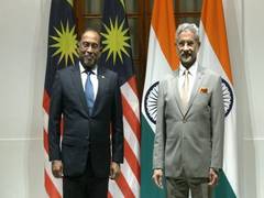 
      
      Jaishankar meets Malaysian counterpart in Delhi 
      
      