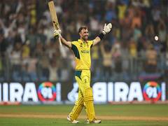 
      
      Cricketers laud Maxwell's double century for Australia
      
      