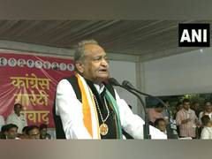
      
      Rajasthan CM Gehlot stresses teaching English during 'Congress Gu
      
      