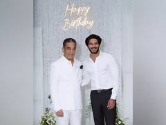 
      
      Dulquer Salmaan shares photo with Kamal Haasan
      
      