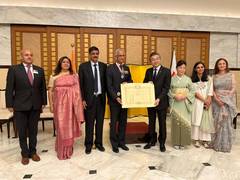 
      
      Japan confers 'Order of the Rising Sun, Gold & Silver Star' 
      
      
