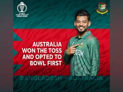 
      
      CWC: Australia win toss, opt to field first against Bangladesh
      
      