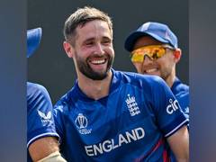 
      
      Chris Woakes becomes England's most successful bowler
      
      