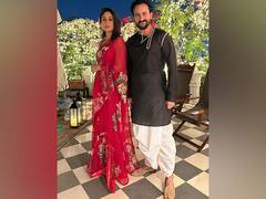 
      
      Kareena Kapoor, Saif Ali Khan exude desi vibes at Diwali bash
      
      