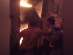 
      
      Uttar Pradesh: Fire breaks out at scrap warehouse in Ghaziabad
      
      