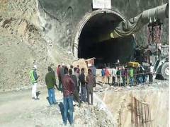 
      
      Under construction tunnel collapses in Uttarakhand
      
      