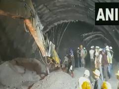 
      
      Rescue op on at site of under construction tunnel collapse
      
      