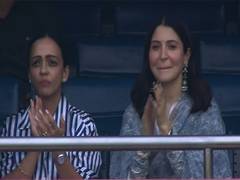 
      
      CWC 2023: Anushka cheers for Virat as India battle Dutch
      
      