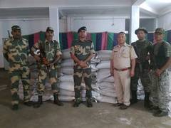 
      
      BSF, Meghalaya police seize 270 sugar bags near Bangladesh border
      
      