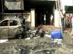 
      
      Telangana: 6 dead, 3 injured as fire engulfs godown in Hyderabad
      
      