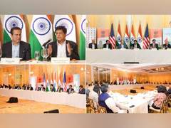 
      
      Goyal participates in a business roundtable in San Francisco
      
      