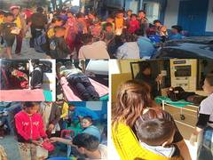 
      
      5,000 Myanmar nationals cross over to Mizoram seeking asylum
      
      