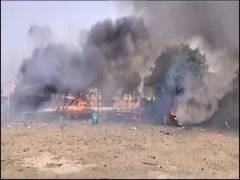 
      
      Mathura cracker market fire: 2 succumb to injuries
      
      