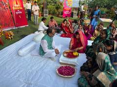 
      
      MP CM Chouhan celebrates ‘Bhai Dooj’ at residence in Bhopal
      
      