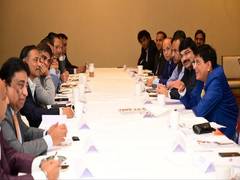 
      
      Silicon Valley's elite engage with Piyush Goyal
      
      
