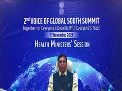 
      
      Mandaviya delivers address at Voice of Global South Summit
      
      