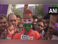 
      
      Supporters gather outside Narendra Modi Stadium ahead of CWC 2023
      
      