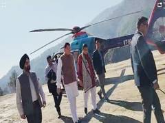 
      
      Uttarkashi tunnel collapse: Nitin Gadkari, CM Dhami take stock of rescue ops
      
      