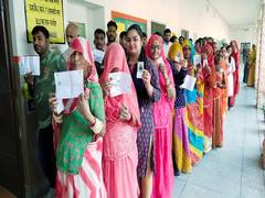 
      
      Over 74 per cent voter turnout in Rajasthan polls
      
      