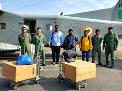 
      
      IAF flies in ‘critical DRDO equipment' to tunnel site
      
      