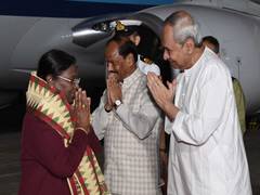 
      
      President Murmu arrives in Bhubaneswar for 2-day visit to Odisha
      
      