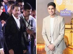 
      
      Shah Rukh Khan, Shubman Gill attend 'Global Peace Honours'
      
      