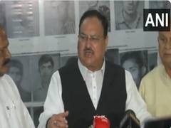 
      
      Nadda characterizes Congress, BRS as 