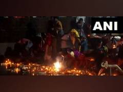 
      
      Odisha: People set afloat miniature boats to mark Boita Bandana
      
      