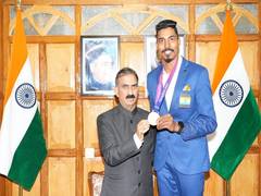 
      
      Himachal CM lauds Nishad Kumar for gold medal at Asian Para Games
      
      