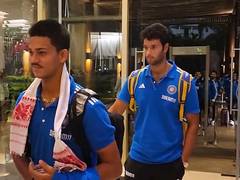 
      
      Team India arrives in Guwahati ahead of third T20I clash 
      
      