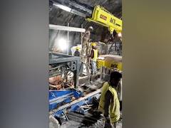 
      
      Manual drilling underway, 50 metres crossed so far in total
      
      
