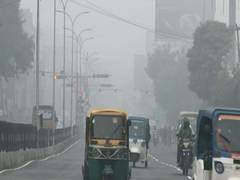 
      
      Uttar Pradesh: Fog blankets Lucknow city, traffic slows down
      
      