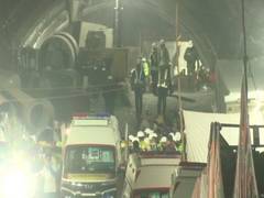 
      
      Uttarkashi: First worker brought out of Silkyara tunnel
      
      