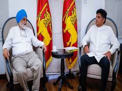 
      
      Lankan LoP meets economist Montek Singh Ahluwalia
      
      