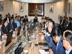 
      
      DFS Secretary chairs meeting on cyber security, online frauds 
      
      