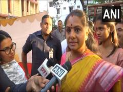 
      
      Congress accuses K Kavitha of violating model code of conduct
      
      