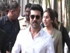 
      
      Telangana Assembly Polls: Ram Charan, wife Upasana cast vote
      
      
